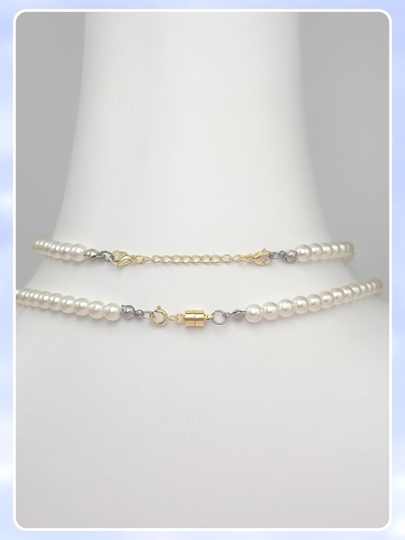 Evnlo Necklace Extender and Magnetic Necklace Clasp,Gold Chain Extenders for Necklaces Bracelet Jewelry - Image 5